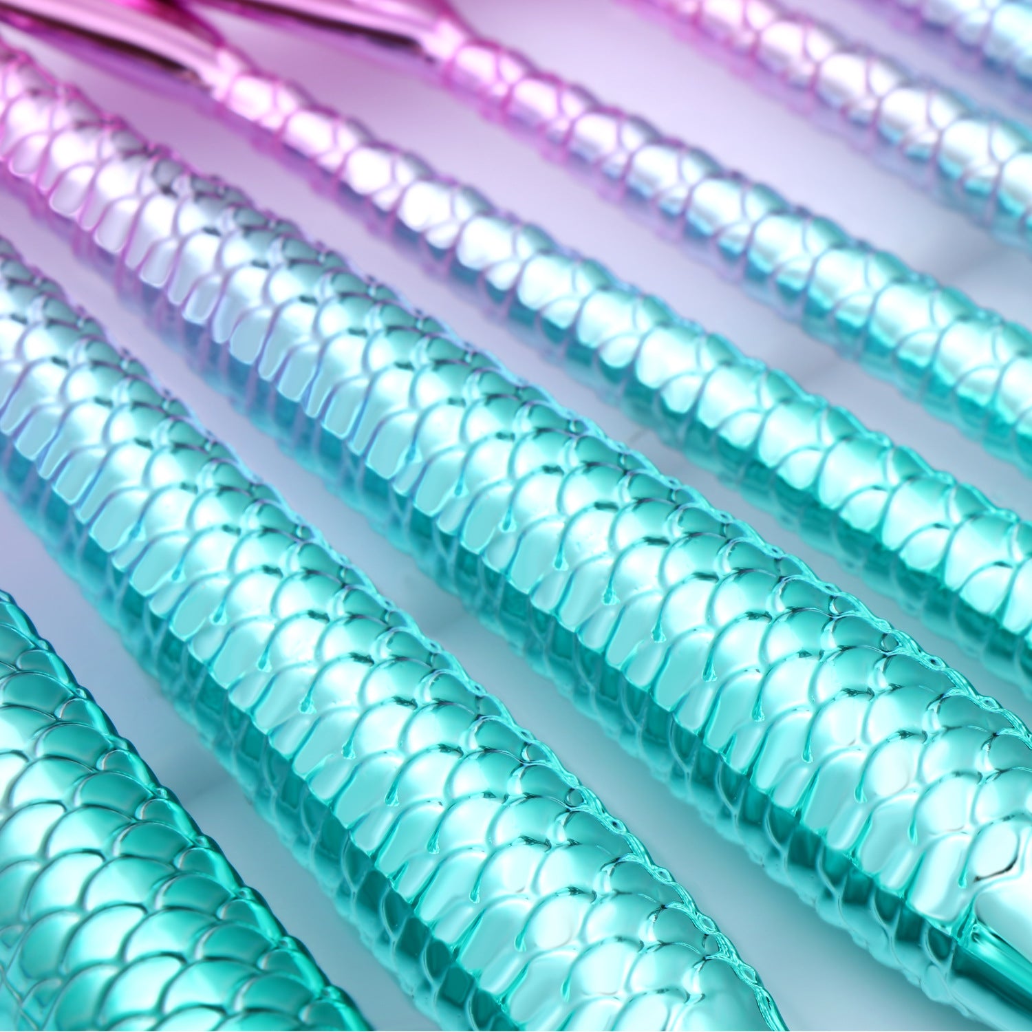 Mermaid Shaped Makeup Brushes Mermaid Shaped Makeup Brushes